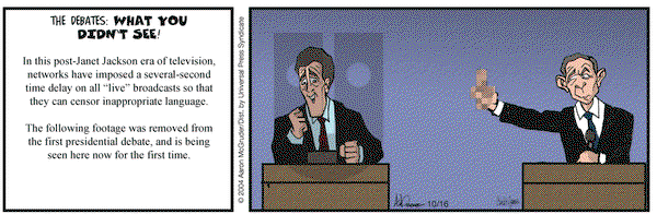 The Boondocks on Saturday October 16, 2004 Comic Strip