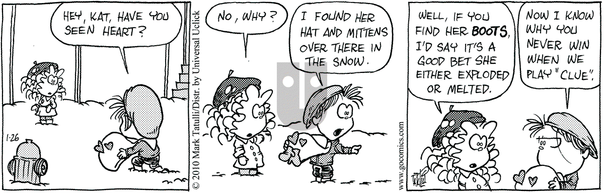 Heart of the City - Tuesday January 26, 2010 Comic Strip