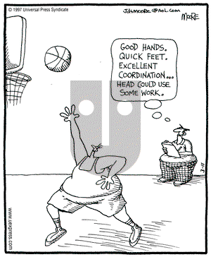 In the Bleachers on Tuesday March 11, 1997 Comic Strip