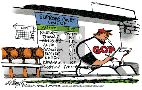 Henry Payne on Tuesday September 22, 2020 Comic Strip
