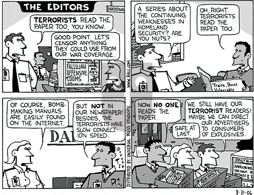 Ted Rall on Thursday August 31, 2006 Comic Strip