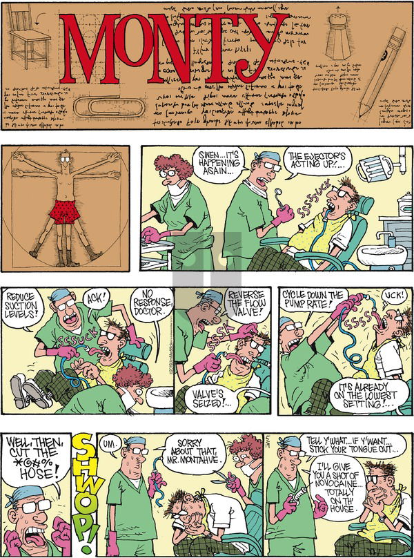 Monty on Sunday May 19, 2019 Comic Strip