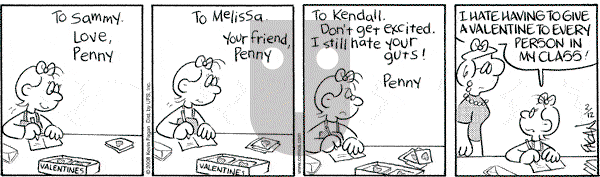 Drabble on Tuesday February 12, 2008 Comic Strip