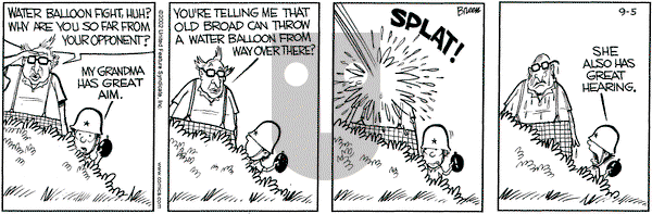 Grand Avenue on Thursday September 5, 2002 Comic Strip