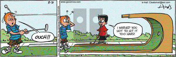 Cleats on Friday August 31, 2007 Comic Strip