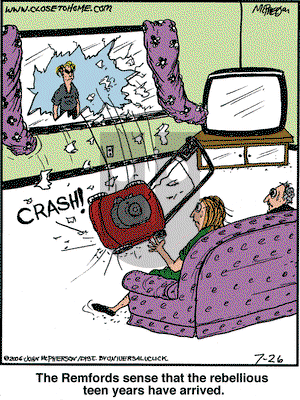 Close to Home on Saturday July 26, 2014 Comic Strip