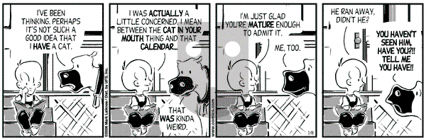 Cow and Boy Classics - Saturday February 18, 2006 Comic Strip