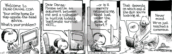 Non Sequitur on Wednesday November 27, 2002 Comic Strip