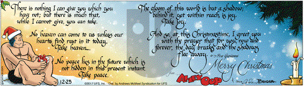 Alley Oop on Monday December 25, 2017 Comic Strip