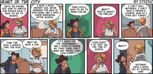 Heart of the City on Sunday February 2, 2025 Comic Strip