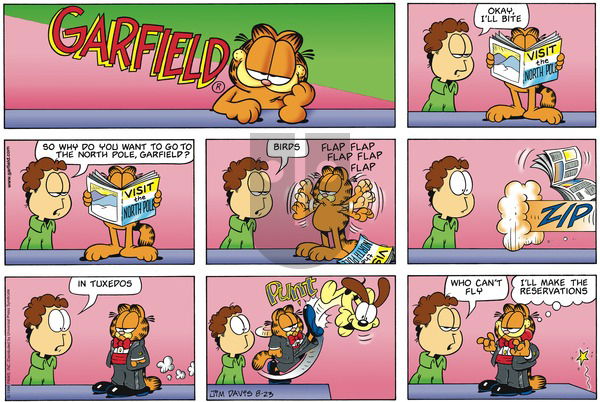 Garfield on Wednesday October 28, 1998 Comic Strip