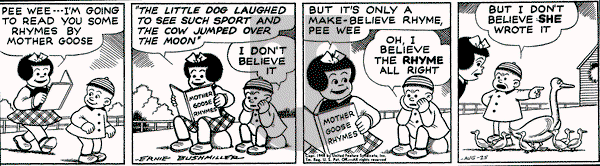 Nancy - Wednesday August 25, 1948 Comic Strip