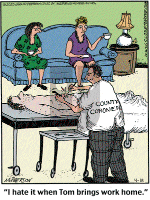 Close to Home on Friday April 18, 2025 Comic Strip