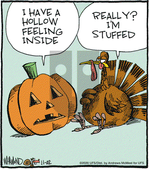 Reality Check on Monday November 2, 2020 Comic Strip