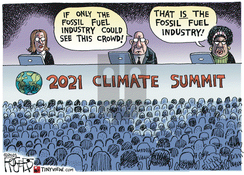 Rob Rogers on Tuesday November 9, 2021 Comic Strip