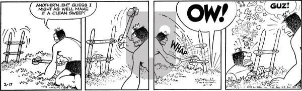 Alley Oop on Tuesday February 17, 1970 Comic Strip