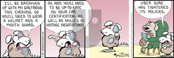 DeFlocked on Thursday January 16, 2020 Comic Strip