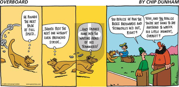 Overboard on Sunday July 20, 2014 Comic Strip