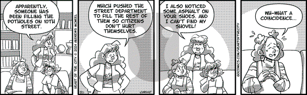 Heart of the City on Thursday May 2, 2024 Comic Strip