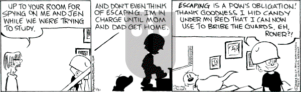 Red and Rover on Saturday January 31, 2009 Comic Strip