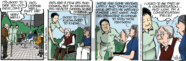 For Better or For Worse - Tuesday July 22, 2008 Comic Strip