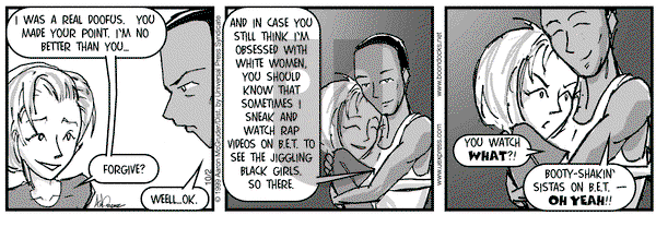 The Boondocks on Saturday October 2, 1999 Comic Strip