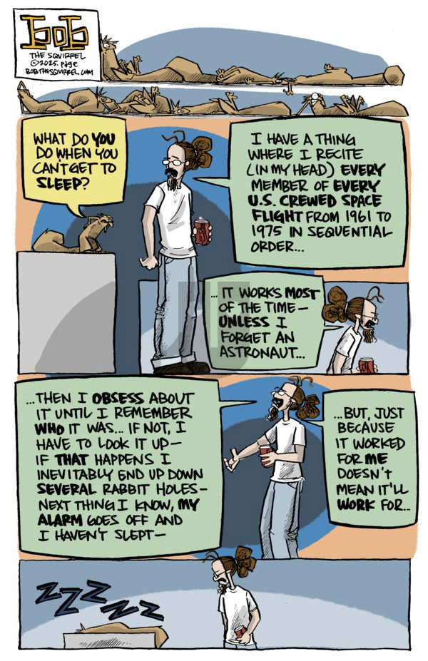 Bob the Squirrel on Sunday April 13, 2025 Comic Strip