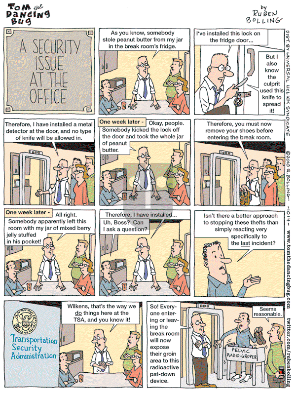 Tom the Dancing Bug on Friday November 26, 2010 Comic Strip