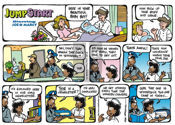 JumpStart on Sunday February 16, 1997 Comic Strip