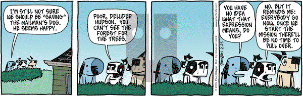 Pooch Cafe on Monday February 25, 2013 Comic Strip