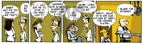 Barkeater Lake on Monday April 14, 2025 Comic Strip