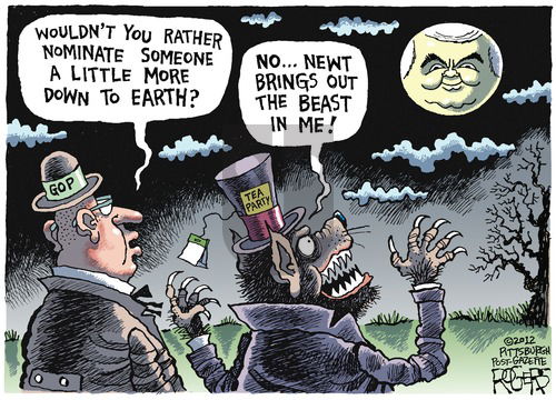 Rob Rogers on Sunday January 29, 2012 Comic Strip