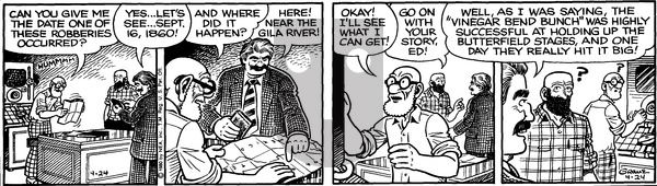 Alley Oop on Thursday April 24, 1980 Comic Strip