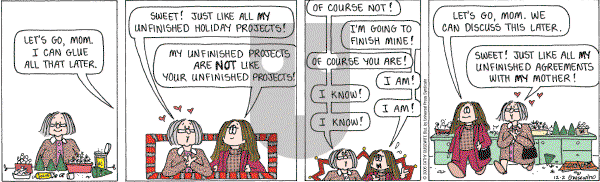 Cathy Classics - Saturday December 2, 2006 Comic Strip