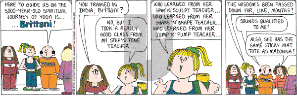 Cathy Classics - Friday January 18, 2008 Comic Strip