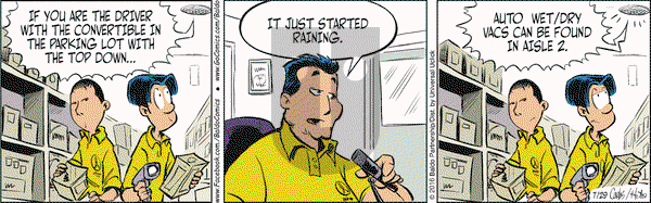 Baldo on Friday July 29, 2016 Comic Strip