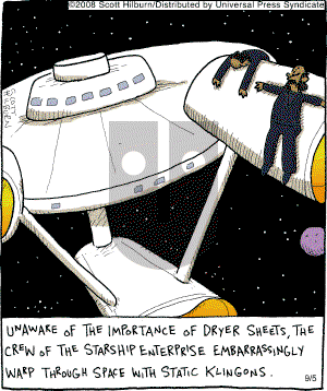 The Argyle Sweater - Friday September 5, 2008 Comic Strip