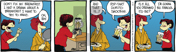 The Buckets on Thursday September 15, 2016 Comic Strip