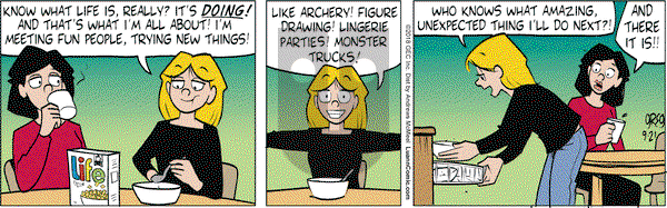 Luann on Friday September 21, 2018 Comic Strip