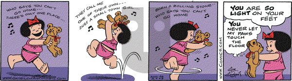 Nancy on Wednesday August 26, 2009 Comic Strip