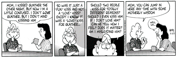 Luann on Monday May 27, 1996 Comic Strip