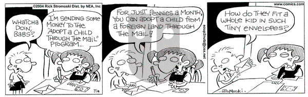 Soup to Nutz - Old on Monday July 19, 2004 Comic Strip