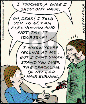 Real Life Adventures on Wednesday July 13, 2016 Comic Strip