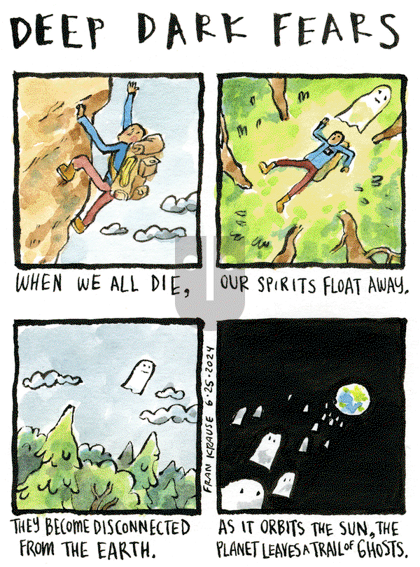 Deep Dark Fears on Thursday January 2, 2025 Comic Strip