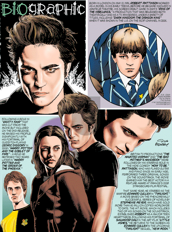 Biographic on Sunday August 30, 2009 Comic Strip