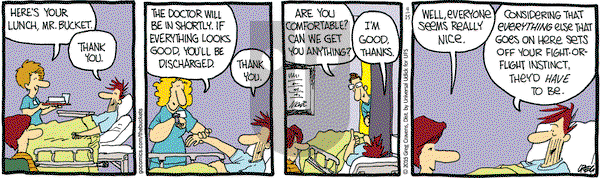 The Buckets on Wednesday April 15, 2015 Comic Strip