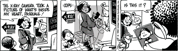 Rose is Rose on Tuesday September 29, 1992 Comic Strip