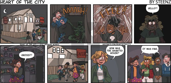 Heart of the City - Sunday October 30, 2022 Comic Strip