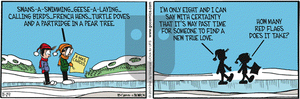 Grand Avenue on Thursday November 29, 2012 Comic Strip