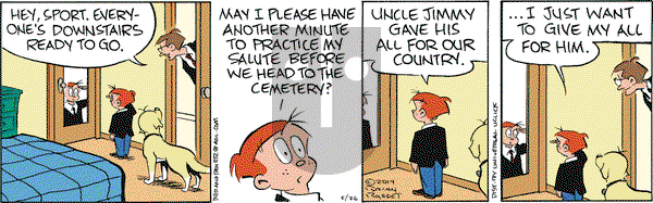 Red and Rover on Monday May 26, 2014 Comic Strip